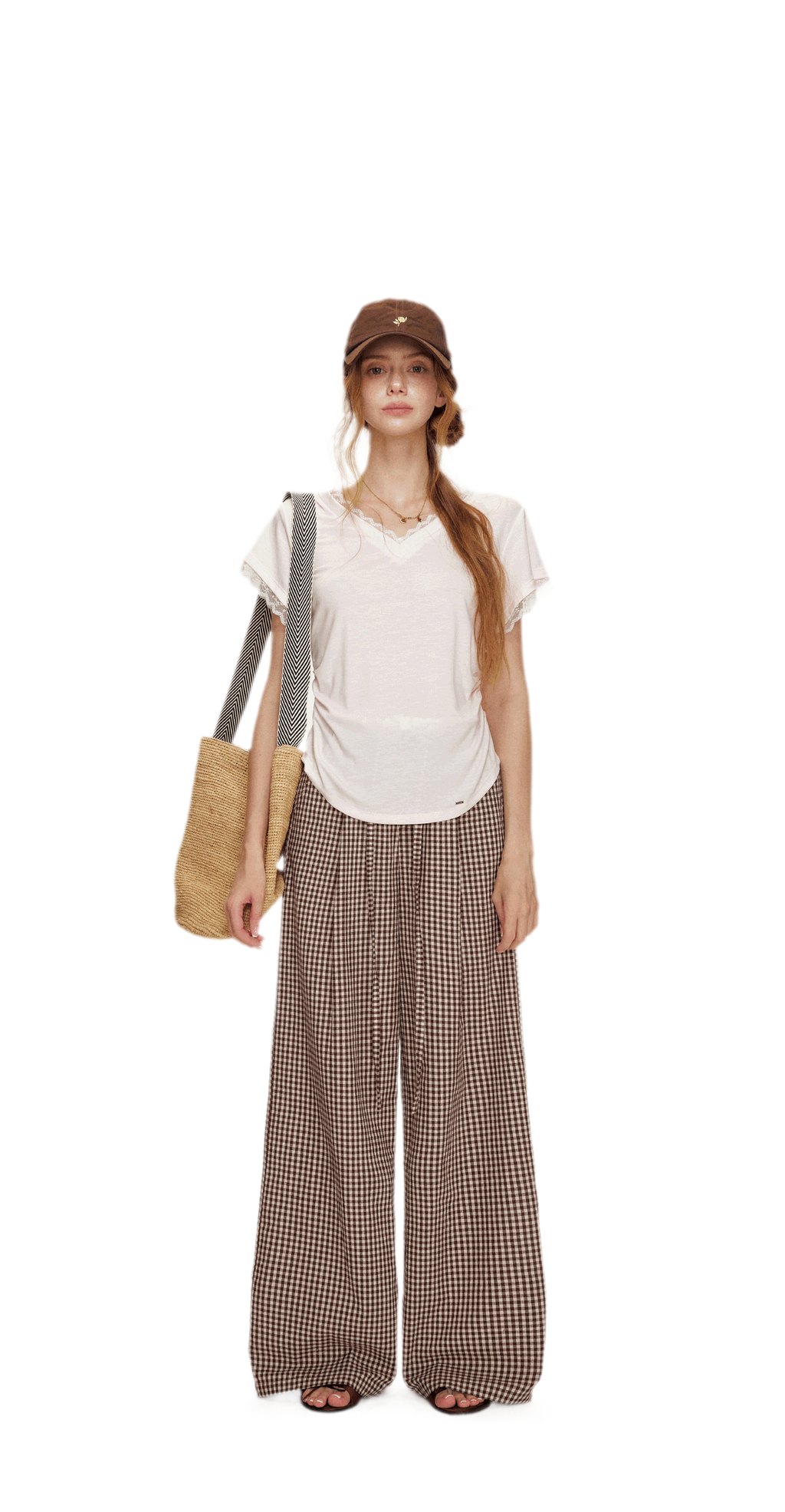 Lace Trim T-Shirt
