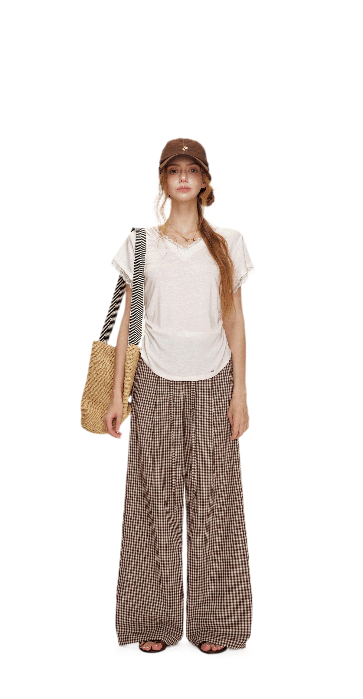 Lace Trim T-Shirt