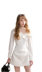 Romantic Encounter Lace Short Dress