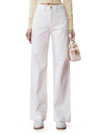 High-Waist Wide-Leg Jeans