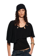 Cape Beaded Layered Tee