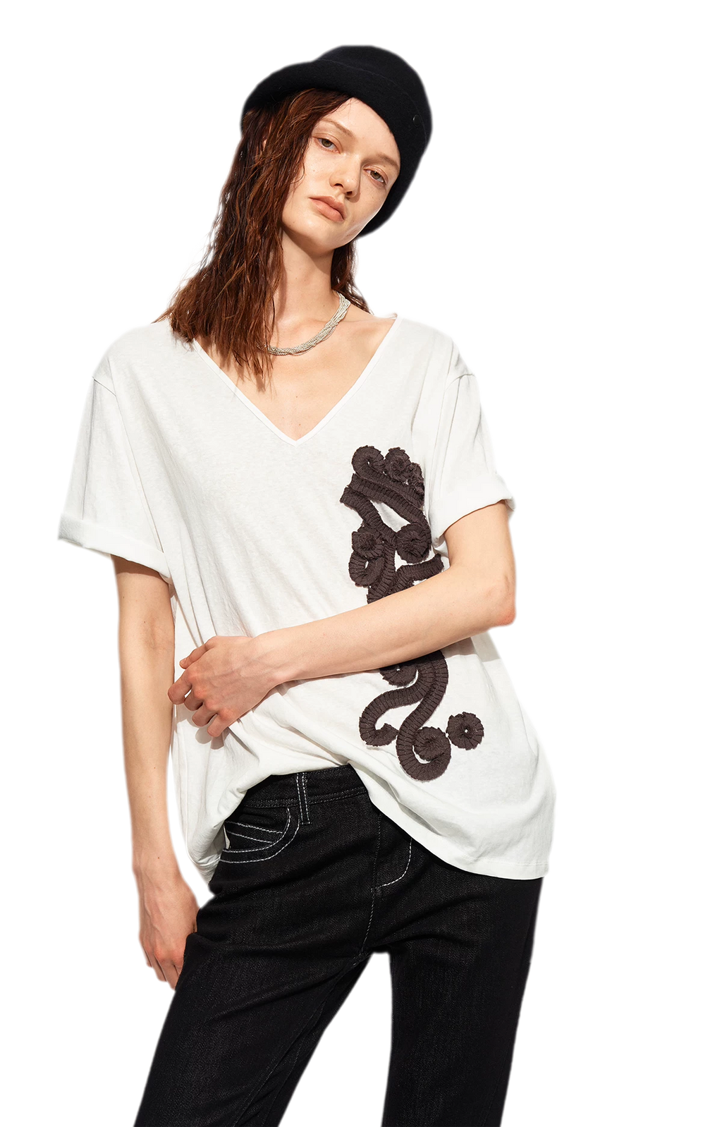 Vintage V-Neck T-Shirt