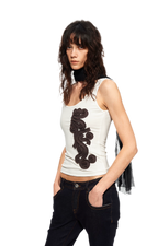 Lenzing Wool Embroidered Tank