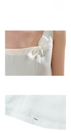Bow Detail Short A-Line Dress