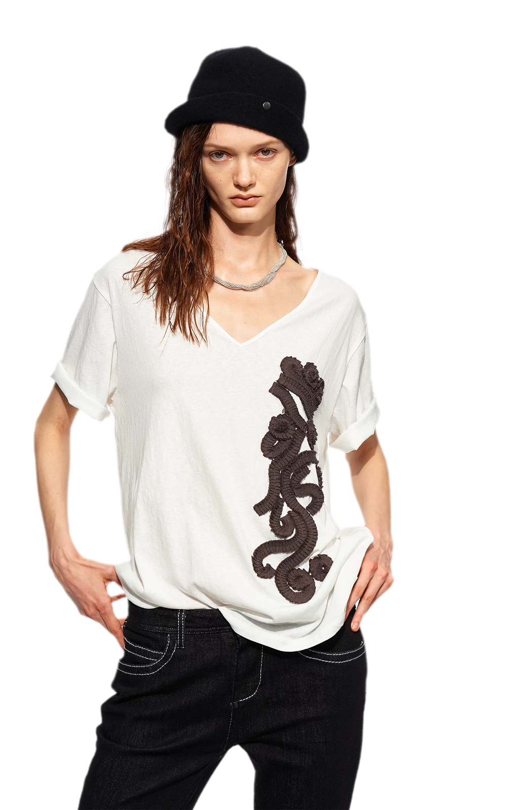 Vintage V-Neck T-Shirt