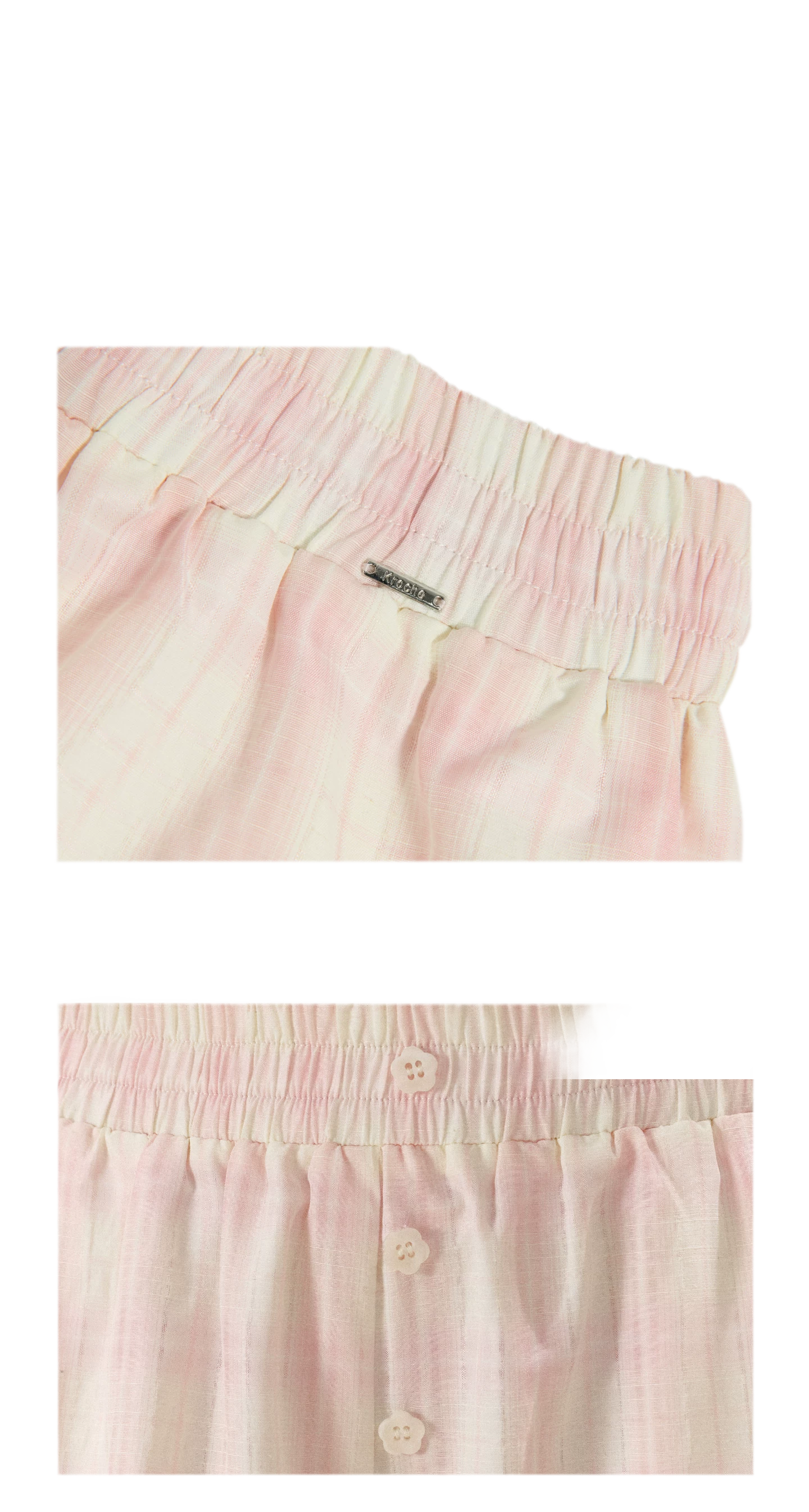 Checkered Wide-Leg Pants