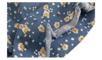 Blue Floral Tencel Dress