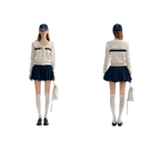 Lace Sailor Tie Cardigan