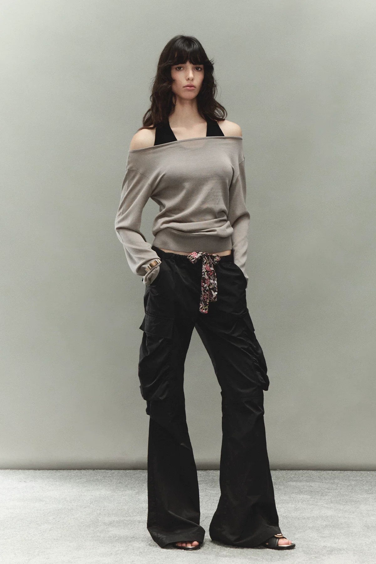 Drawstring Multi-Pocket Cargo Pants