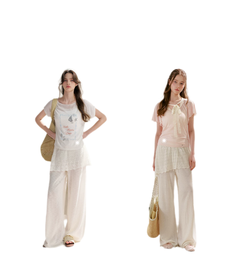 Tencel Linen Knit Pants