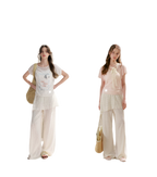 Tencel Linen Knit Pants