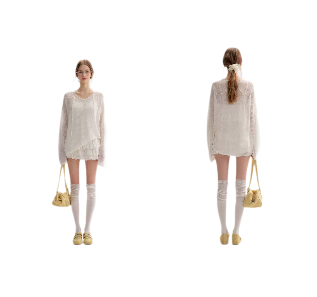 Tencel Jacquard Sun Cardigan