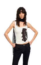 Lenzing Wool Embroidered Tank