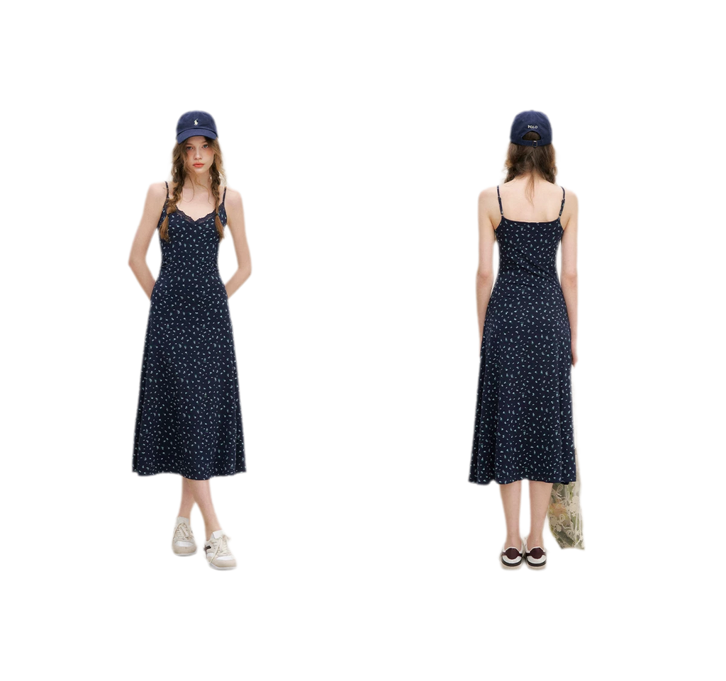 Lily of the Valley Lace A-line Dress