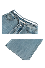 Bow Wide-Leg Jeans