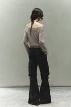 Drawstring Multi-Pocket Cargo Pants
