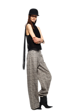 Tie Halter Chiffon Tank