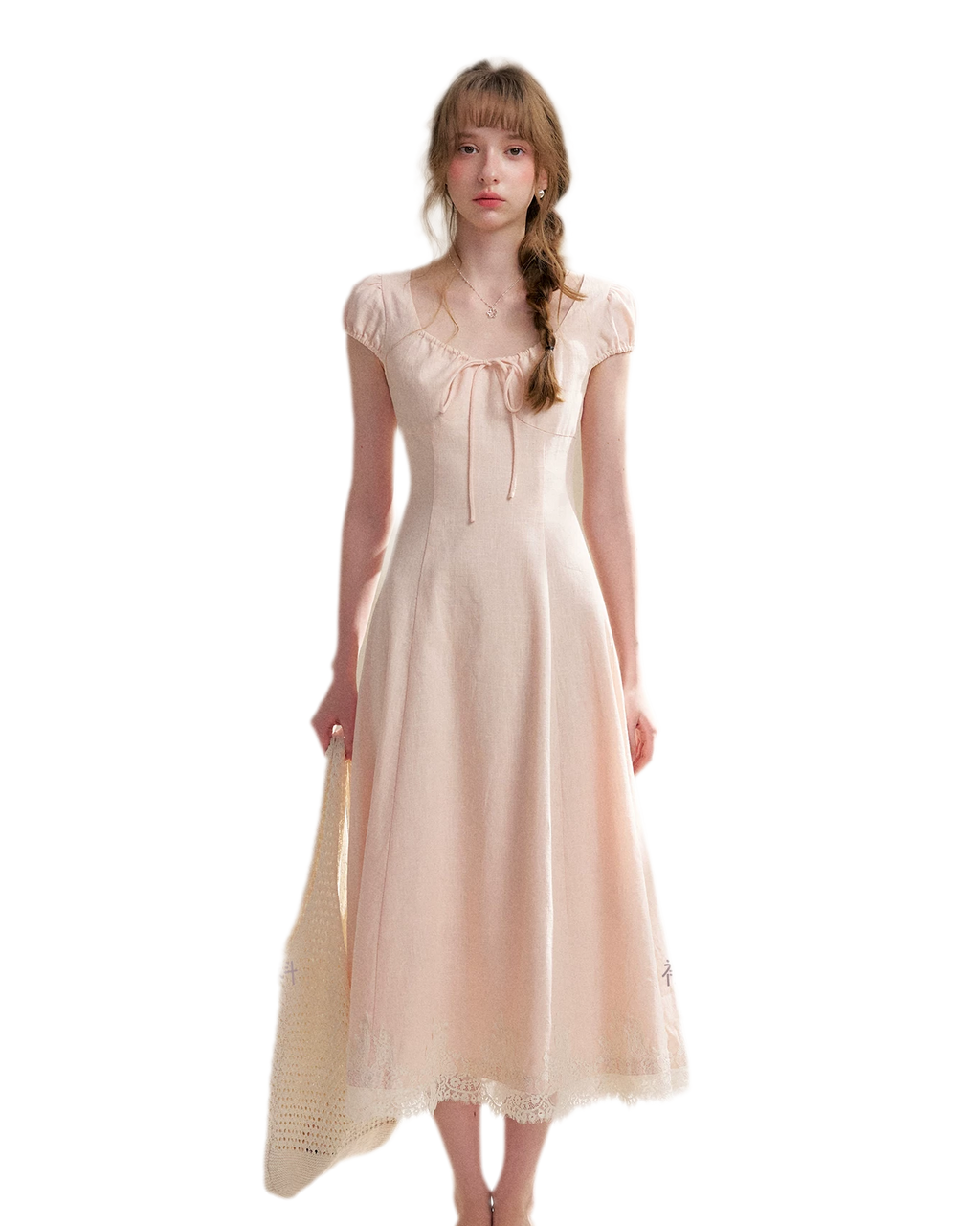 French Lace Long Dress