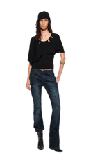 Cape Beaded Layered Tee