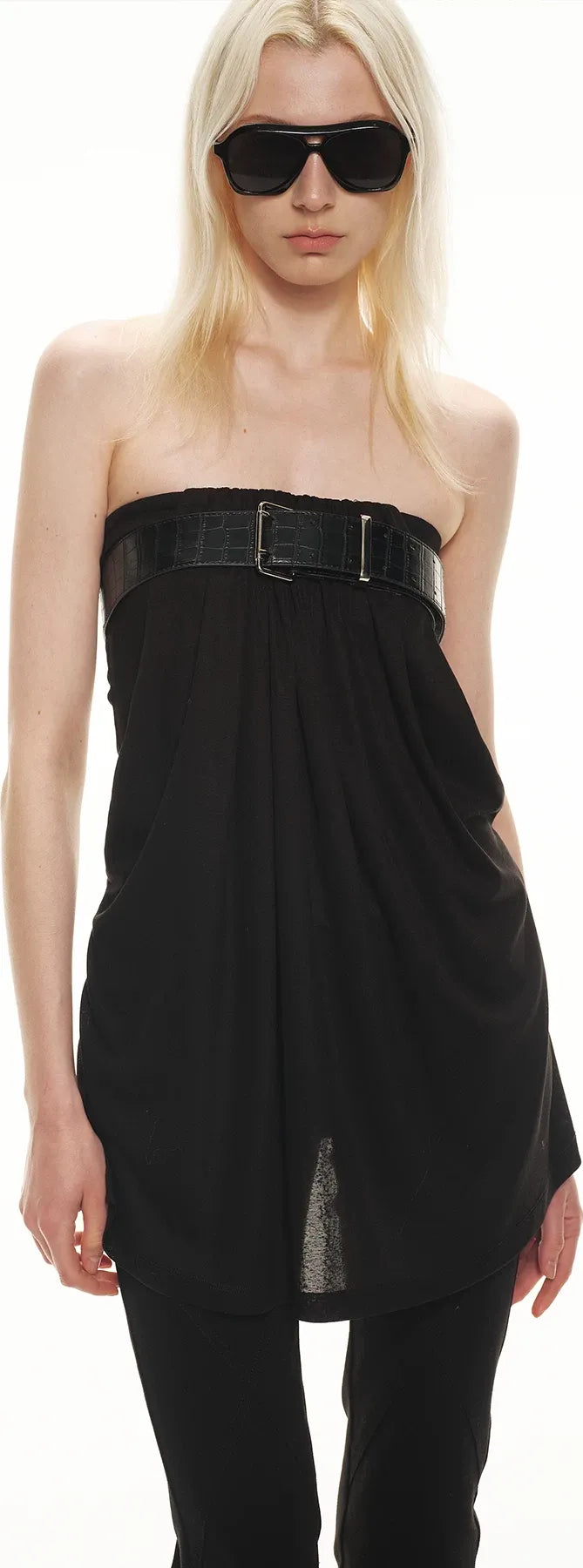 Tencel Lyocell Strapless Top
