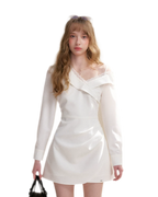Romantic Encounter Lace Short Dress