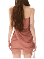 Mesh Lace Bustier Dress