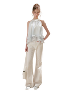 Embroidered Flared Jeans