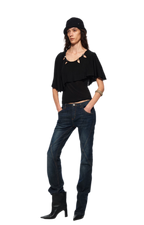 Cape Beaded Layered Tee