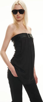 Tencel Lyocell Strapless Top