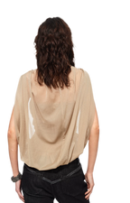 Cape Layer Bustier Top