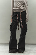 Drawstring Multi-Pocket Cargo Pants