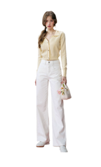 High-Waist Wide-Leg Jeans