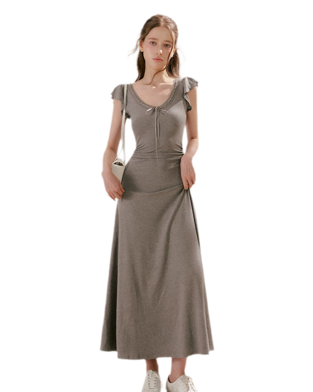 Ribbon A-Line Dress