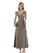 Ribbon A-Line Dress
