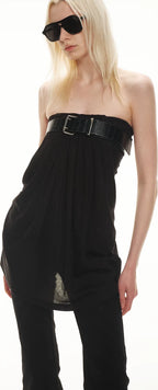 Tencel Lyocell Strapless Top