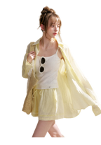 Tencel Linen Beaded Set