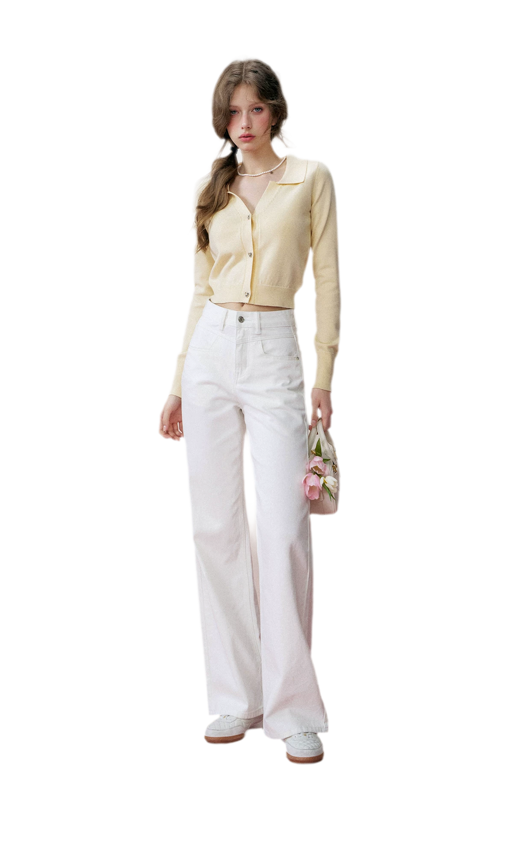 High-Waist Wide-Leg Jeans