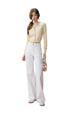 High-Waist Wide-Leg Jeans