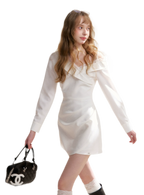 Romantic Encounter Lace Short Dress