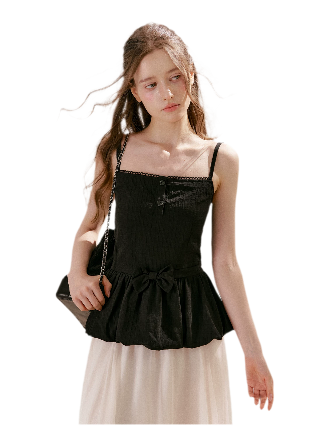 Tencel Linen Cotton Sleeveless Top
