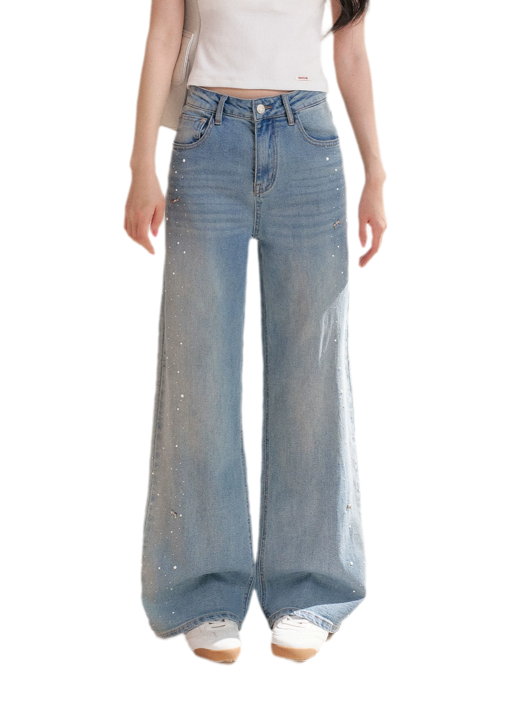 Staycation Straight Leg Moonlight Jeans