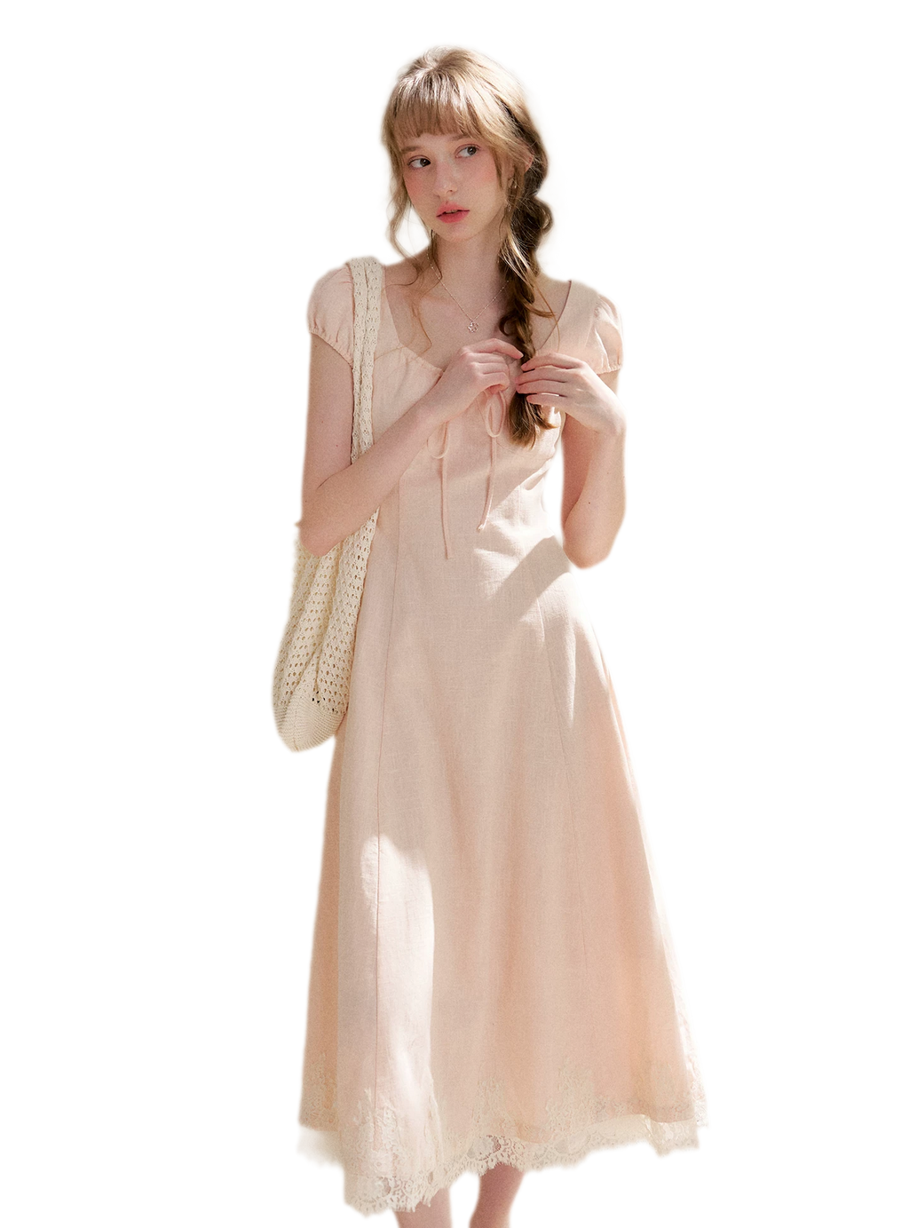 French Lace Long Dress