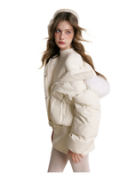 Puffer Hooded Down Jacket