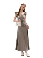 Ribbon A-Line Dress