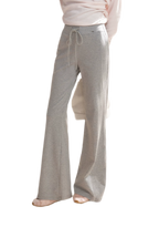 Tencel Cotton Drawstring Flared Pants
