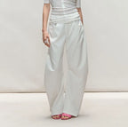 Relaxed Fit Sculpted Wide-Leg Pants