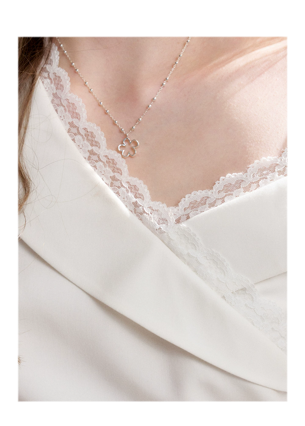 Romantic Encounter Lace Short Dress
