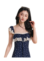Lace Floral Camisole Dress