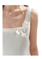 Bow Detail Short A-Line Dress