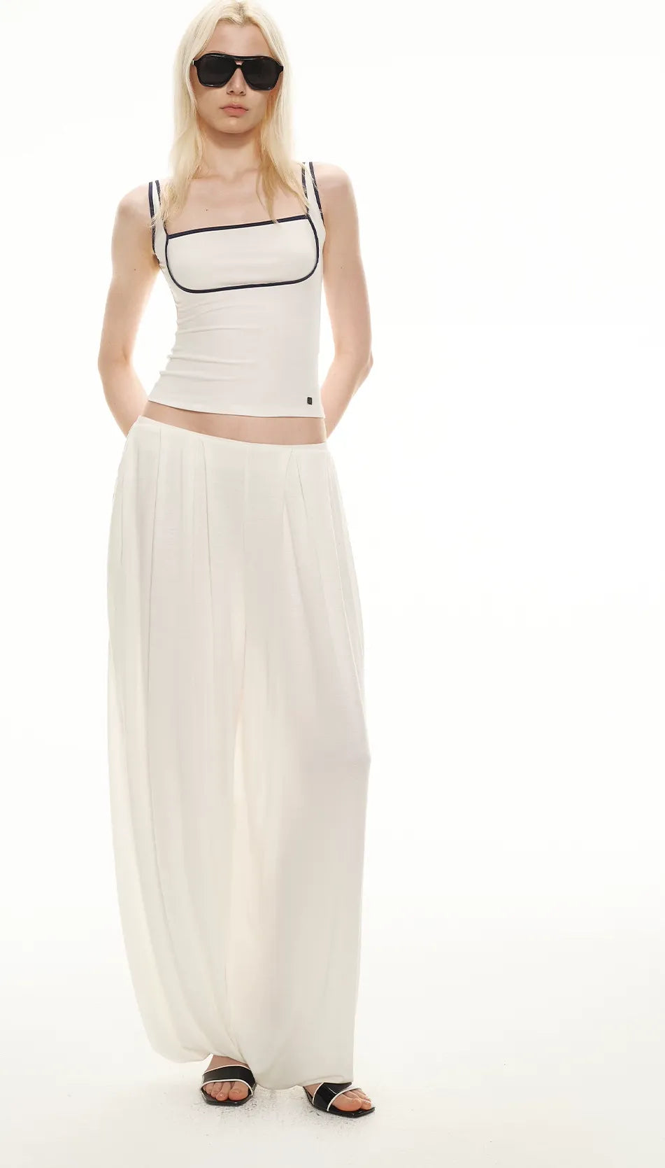 Minimalist Tencel Wool Blend Camisole